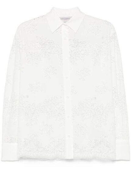 EMBROIDERED LACE SHIRT